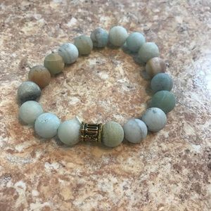 Jade Bracelet Nephrite Beaded Bracelet